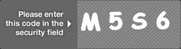 captcha code for visual authentication  letter M number 5 letter S number 6