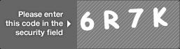 captcha code for visual authentication  number 6 letter R number 7 letter K