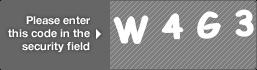 captcha code for visual authentication  letter W number 4 letter G number 3