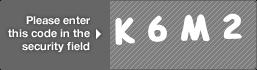 captcha code for visual authentication  letter K number 6 letter M number 2