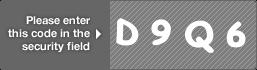 captcha code for visual authentication  letter D number 9 letter Q number 6