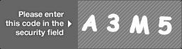 captcha code for visual authentication  letter A number 3 letter M number 5