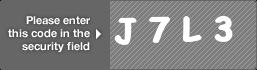 captcha code for visual authentication  letter J number 7 letter L number 3