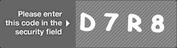 captcha code for visual authentication  letter D number 7 letter R number 8